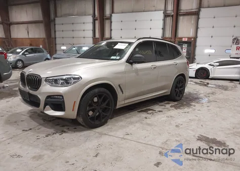 2020 BMW X3 M40I z USA, uszkodzony, nr VIN 5UXTY9C02L9C41887